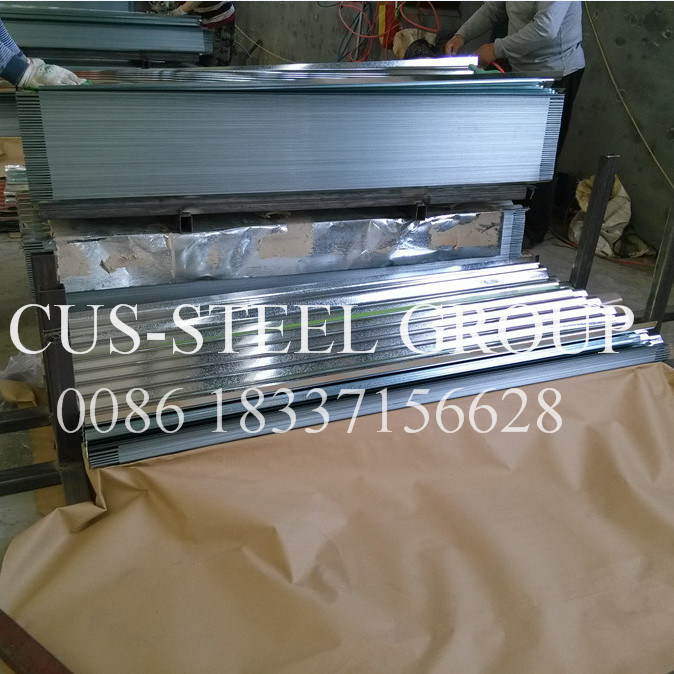 Iron Mini 0.125mm Corrugated Galvanized Gi Steel Roofing Sheet Single Skin Roofing Sheet in Roof Sheet