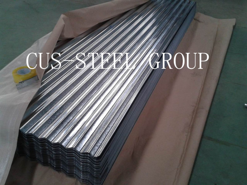 SGS Angled-Standing-Seam Steel Roofing Panel/Corrugated Galvanized Iron Roof Sheet