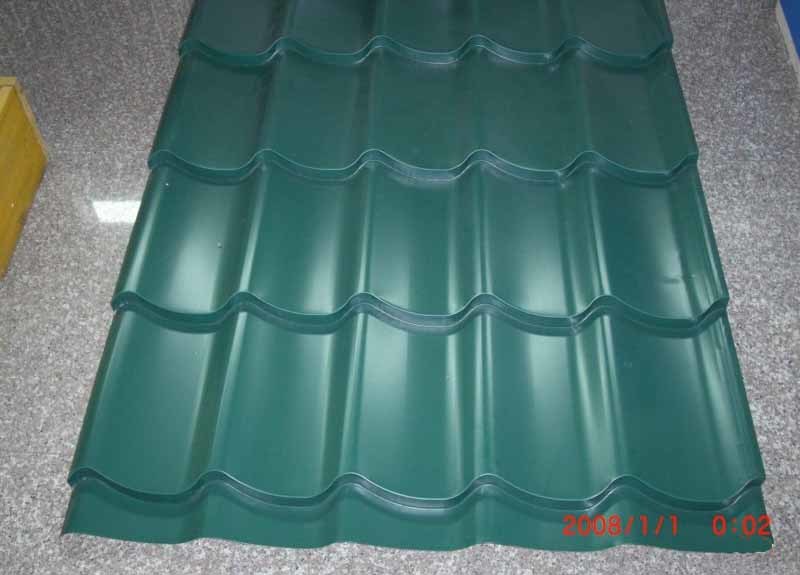 PPGI Glazed Tile/Color Coated Steel/Prepainted Galvanized Roof Sheet