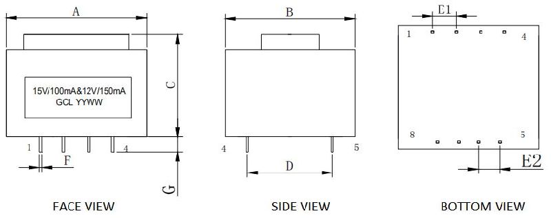 High Quality Ei35 Silicon Steel Sheet Transformer for Commercial Instruments