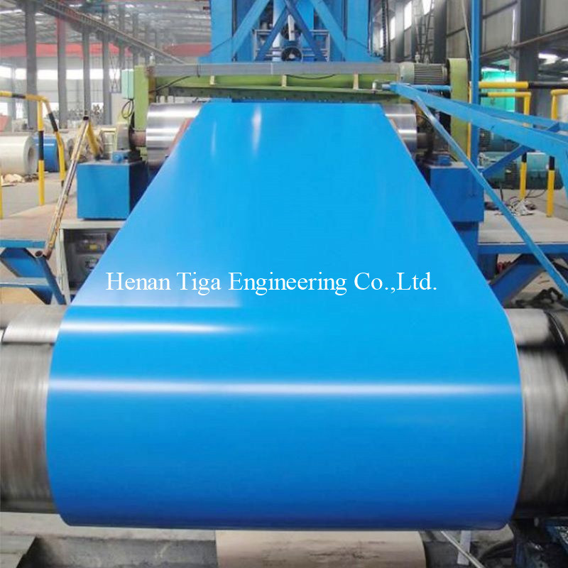 PVC Film Color Coated PPGI Prepainted Galvanized Steel Roll