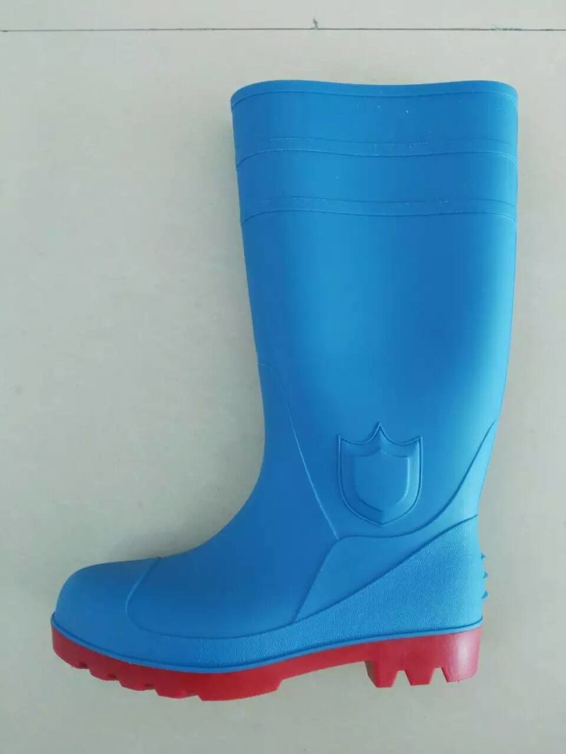 High Quality Work Rain Boots (black upper/Black Sole)