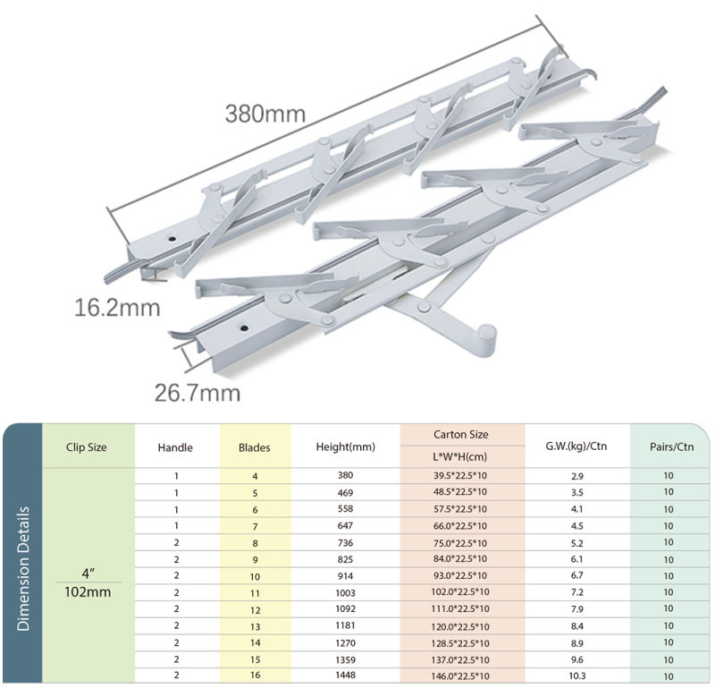 Full Aluminium Glass Louver Frame Aireador Aluminio 4 Aletas