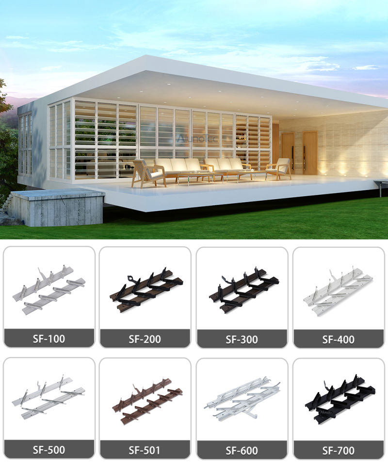 Large Aluminum Window Frame Louver Shutter Window