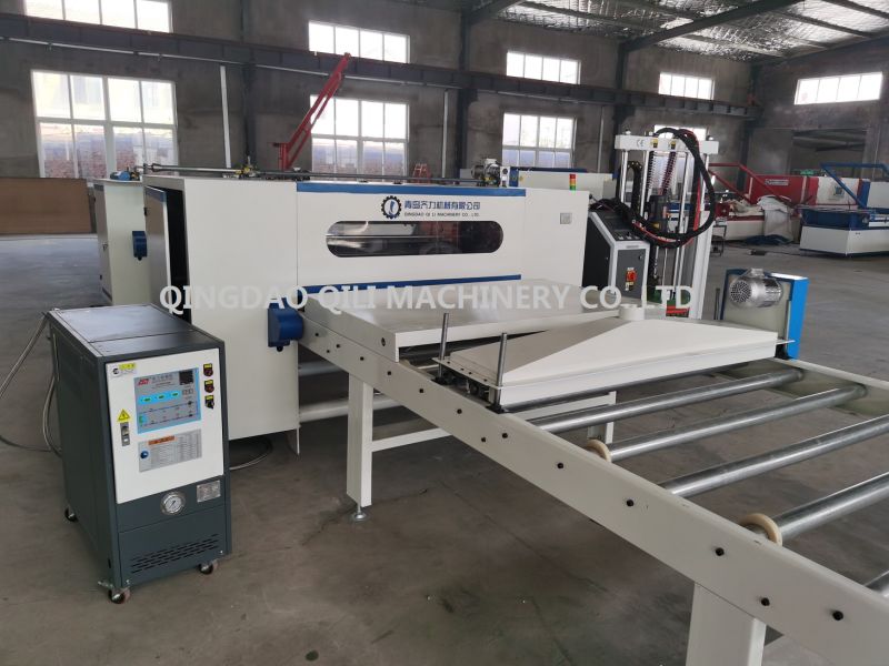 PUR Hot Melt Glue Galvanized Sheet/Metal Plate PVC Film Laminating Machine