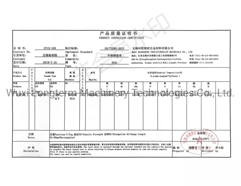 Best Selling Stainless Coil, Stainless Steel Strip Made in China