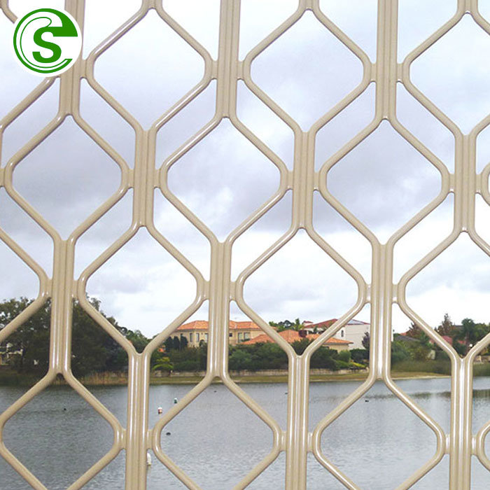 White/Black/Bronze Color Window Aluminum Grille Mesh Wholesaler