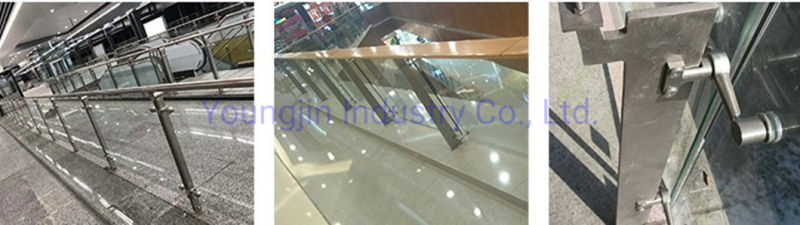 Stainless Steel Post for Handrail Railing Balustrade Balcony Fence Banister Veranda Staircase