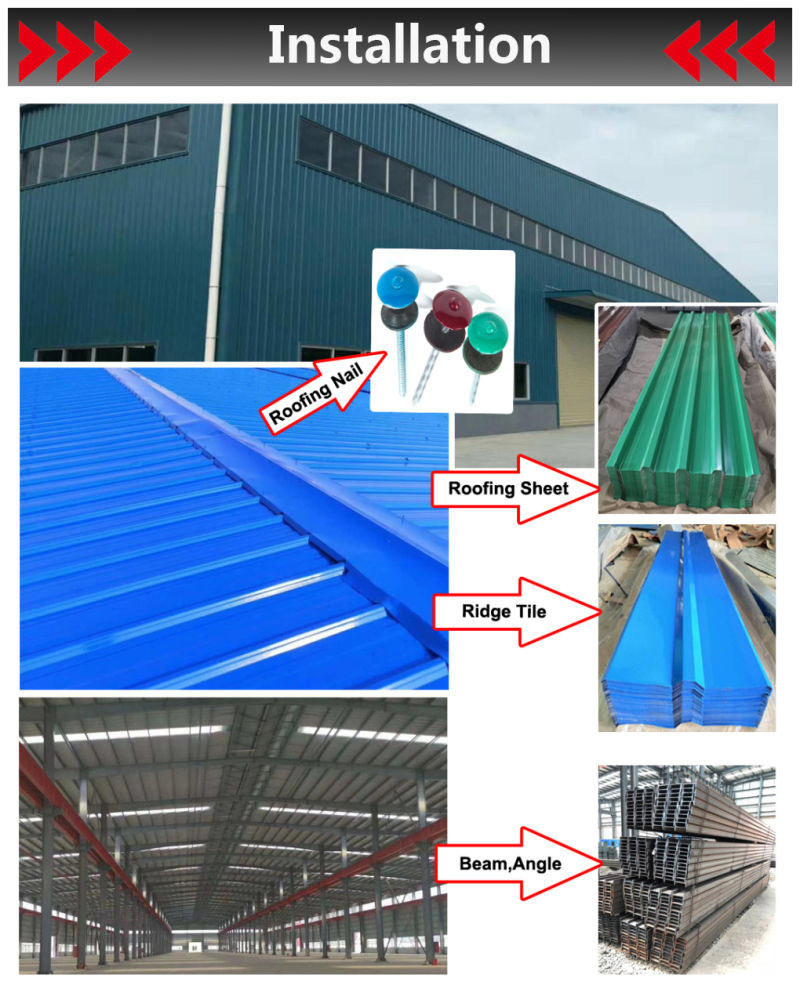 Color Coated Corrugated Roof Iron Galvanized Metal Roofing Sheet