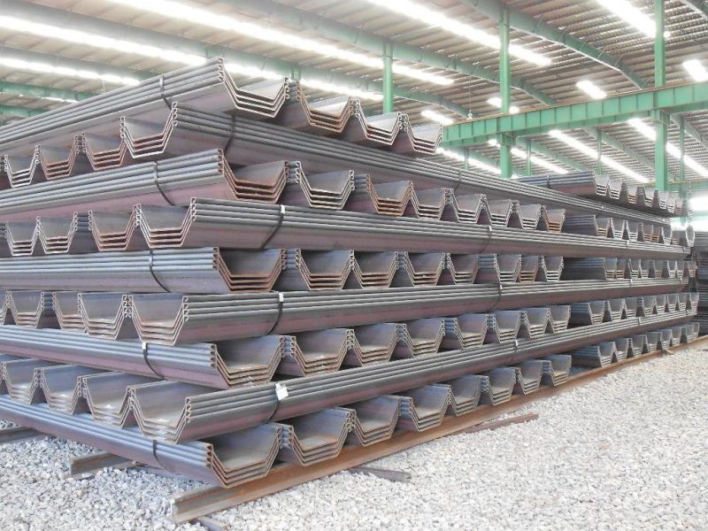 Q235 Steel Pile Shoe Larsen Steel Sheet Pile with Testing Issues