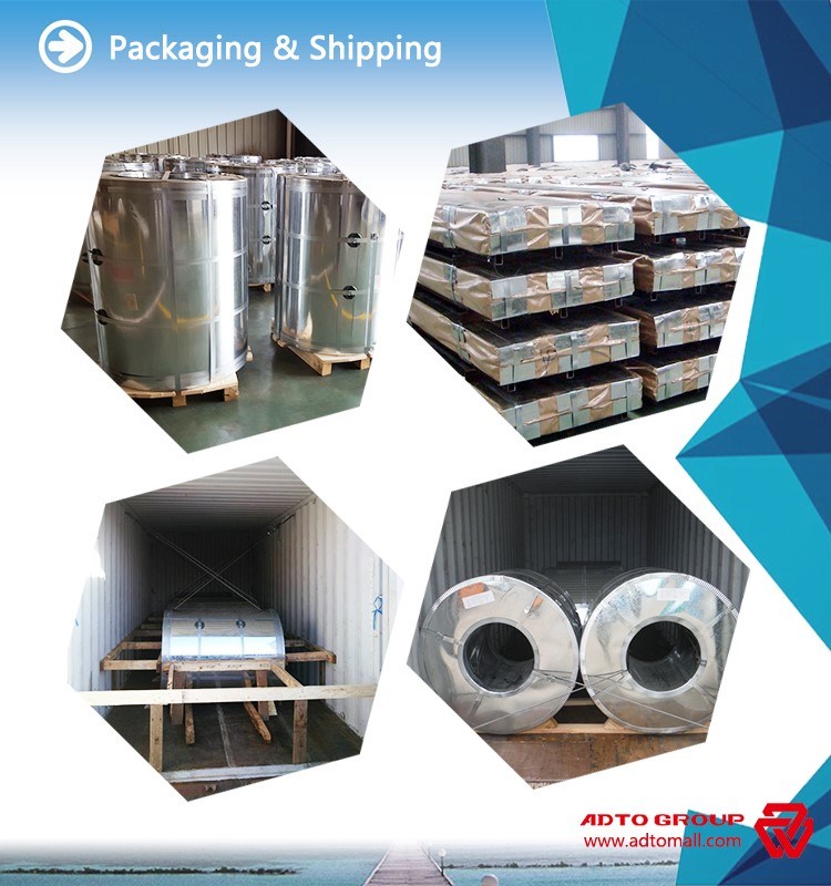 Adto Galvanized Aluminium-Zinc Coil Az55 G550 Spangle Gl