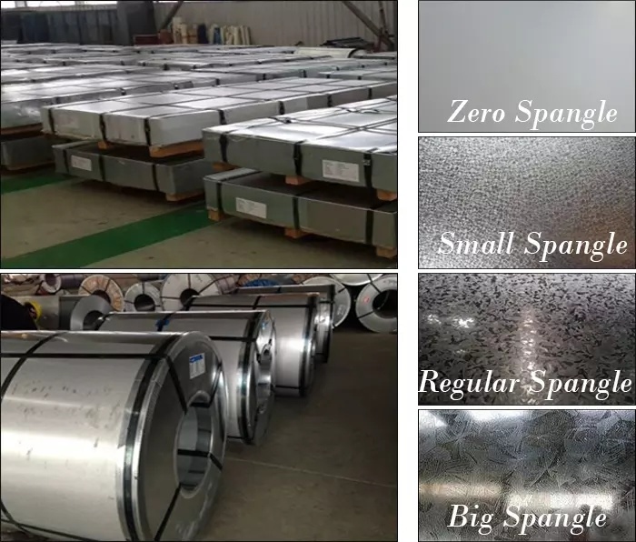 G550/CGCC/TDC51D+Z Galvanised Steel in Coil/Galvanized Iron Steel Sheet