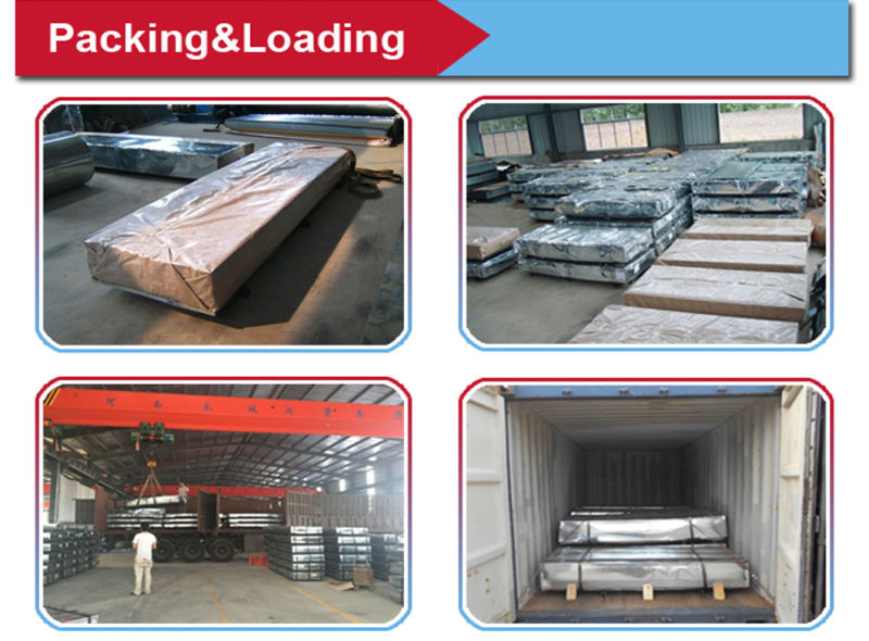 Hdgi G60 Galvanized Iron Roofing Metal Corrugated Steel Sheet