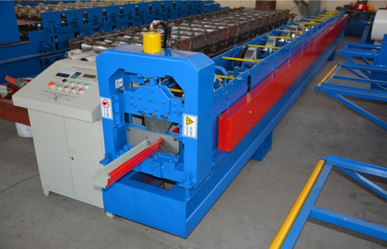 Metal Rain Gutter Profile Cold Rolling Forming Machinery