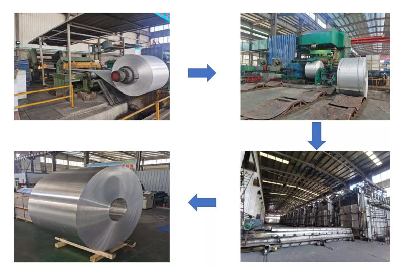 5052 5083 Cold Rolled Alloy Metal Sheet Aluminum Steel Coil