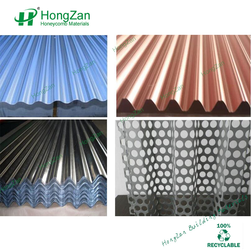 Corrugated Roof Tile Galvanized Roofing Panels