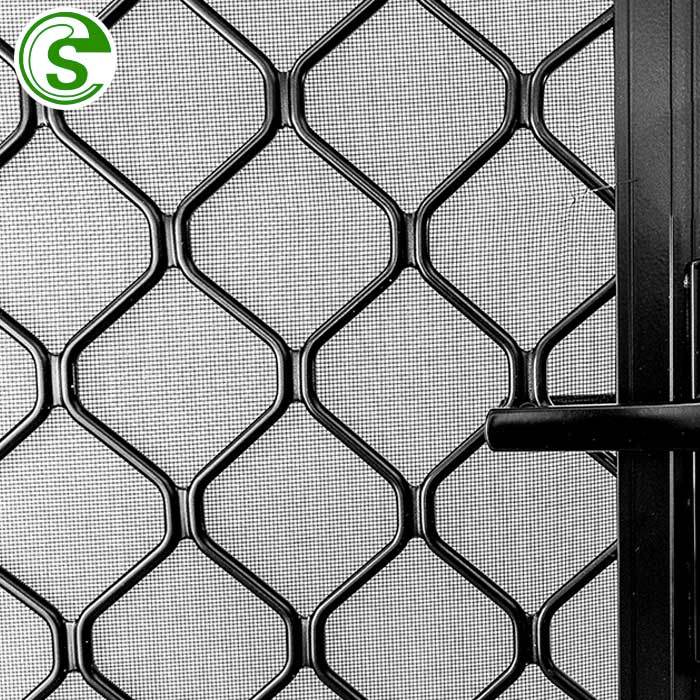 White/Black/Bronze Color Window Aluminum Grille Mesh Wholesaler