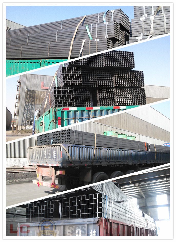 Black Annealed Iron Ms Square Rectangular Tube