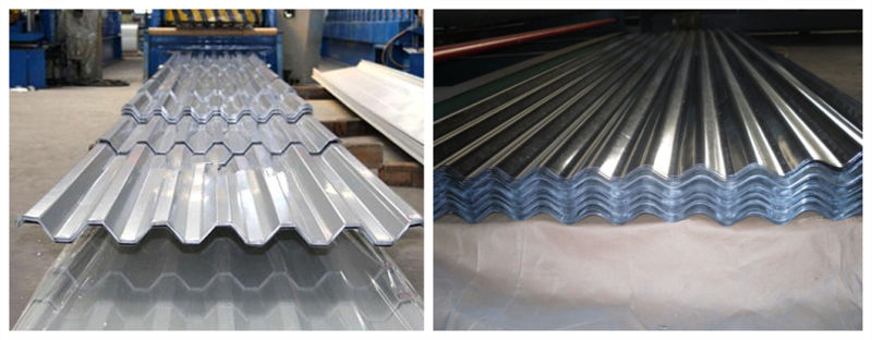 Roofing Materials Galvalume Product Metal Roof Corrugated Steel Sheet