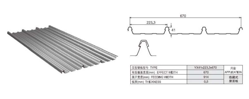 New Type Galvanized Corrugated Roof Panel Roll Forming Machine/Making Machine