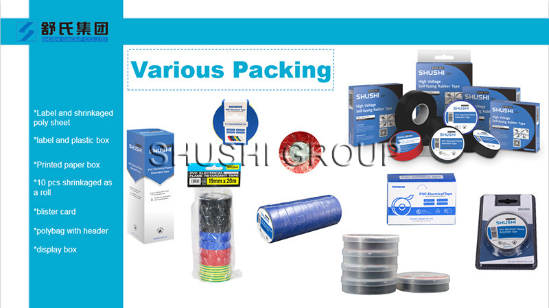 Long Roll Big Roll Jumbo Roll PVC Insulating Tape