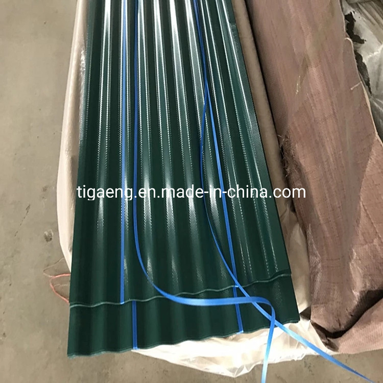 Painting Red Color Zincalume Corrugated Galvalume Steel Roofing Sheet