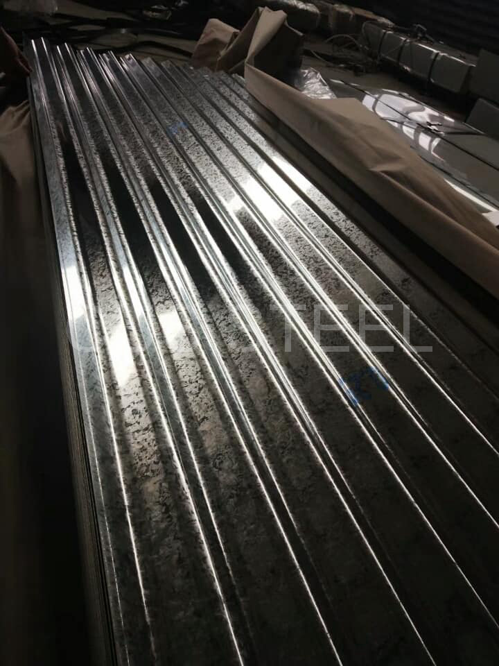 Galvanized Corrugated Metal Roofing Sheet/Zink Coating Wavy Tin Roof