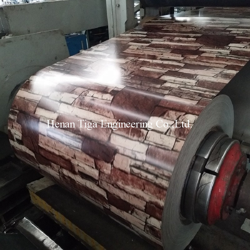 PVC Film Color Coated PPGI Prepainted Galvanized Steel Roll