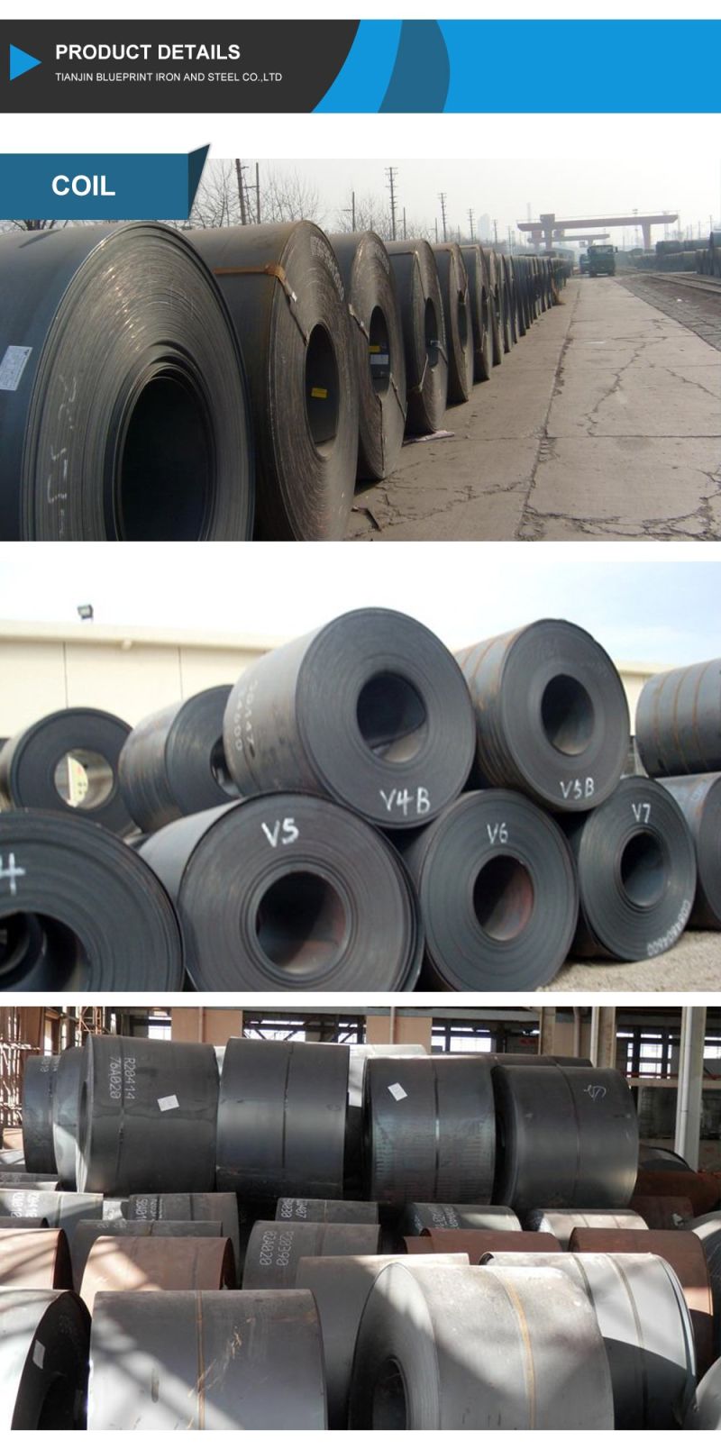 Hot Rolled Carbon Steel Coil S355 Steel Coil Manufacturer