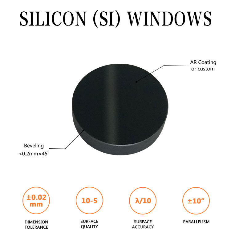 Optical Windows Silicon Windows Silicon Wafer Price Silicon Wafer Semiconductor