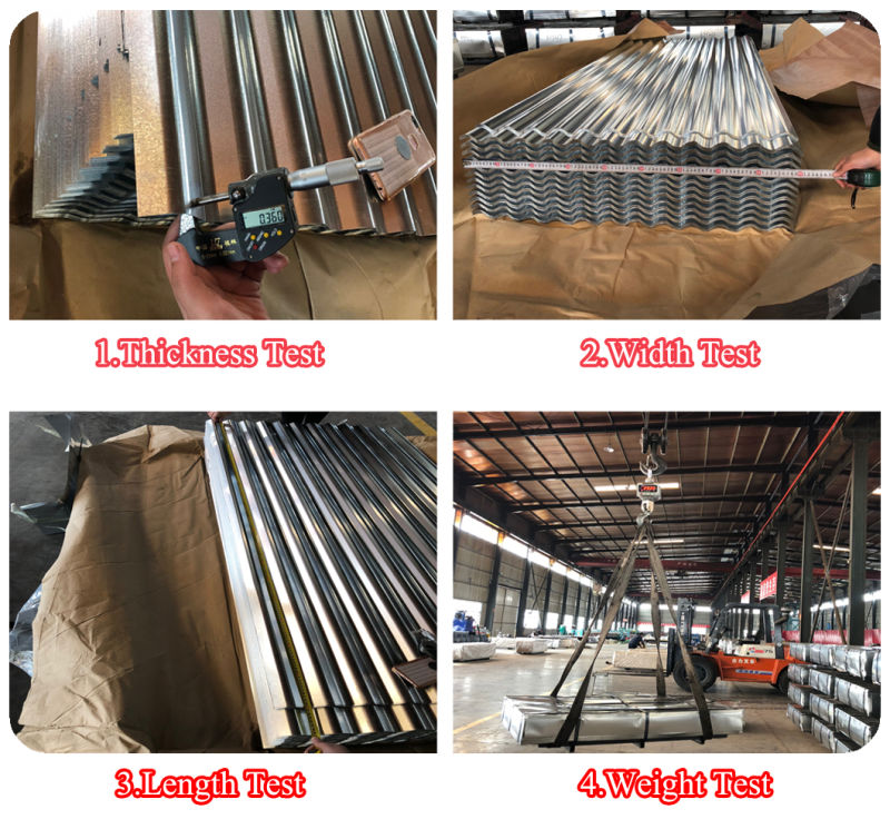 Roofing Materials China Corrugated Steel Galvanized Metal Roof Sheet