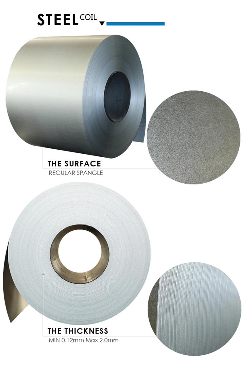 G550 Anti-Finger Hot DIP Dipped Galvalume Steel Sheet/Aluzinc Steel Roll /Galvalume Steel Coil