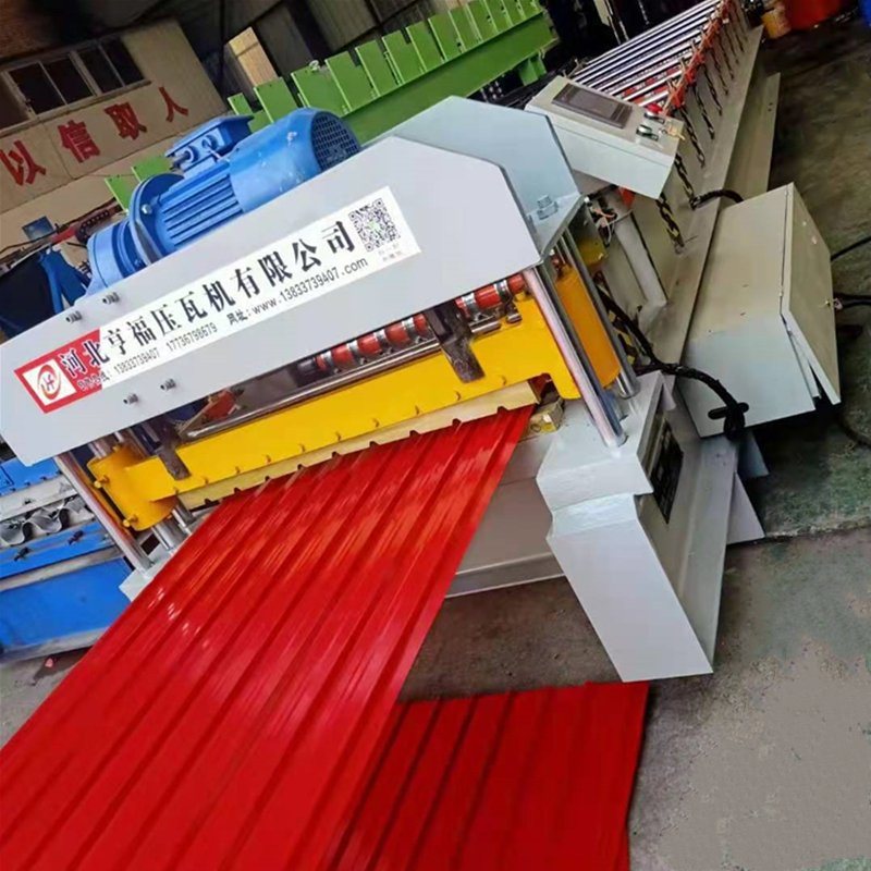 2021 Galvanized Roof Sheet Iron Roof Roll Forming Machine