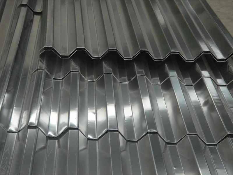 26 Gauge Aluzinc Metal Roof Plate Zincalume Corrugated Roofing Sheet