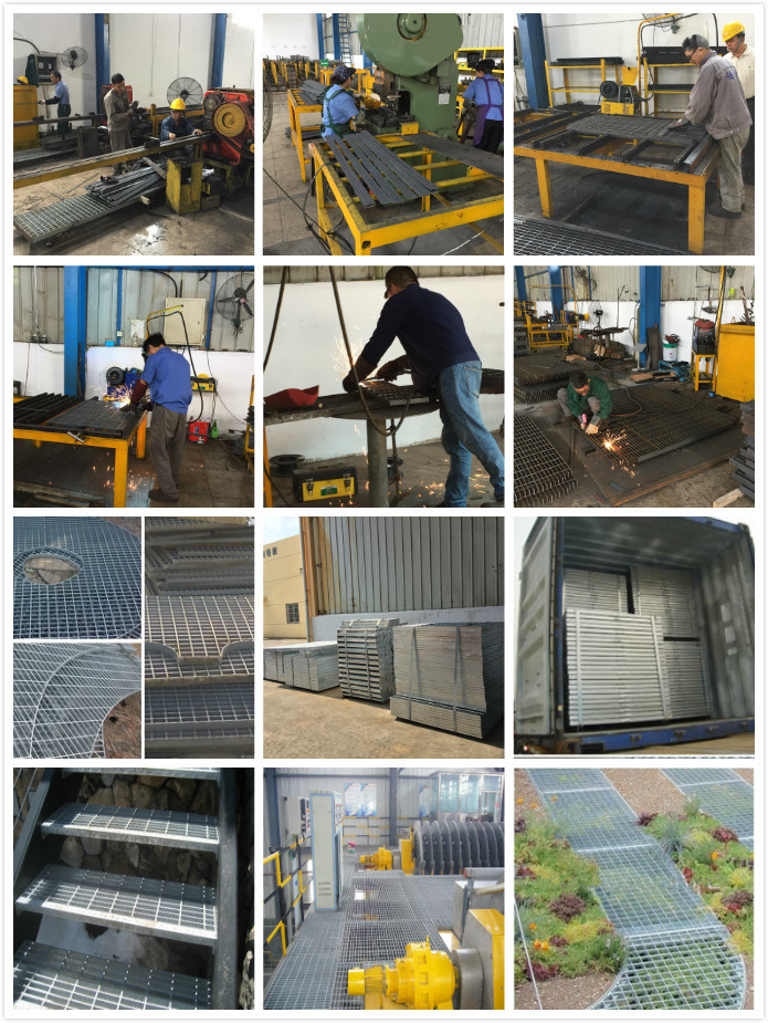 Hot Dipping Galvanized Steel Grating for Trench