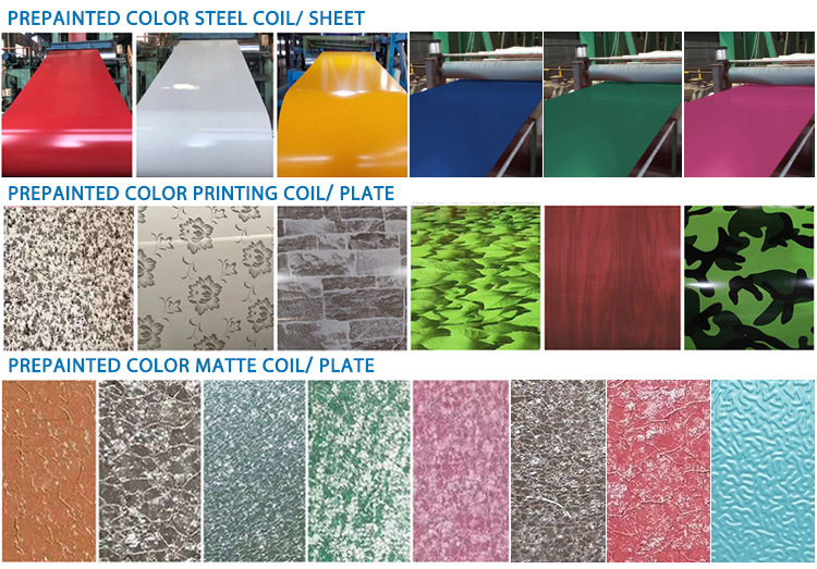 Color Coated Galvanized Steel Coil Prepainted PPGI Steel Roof Coil