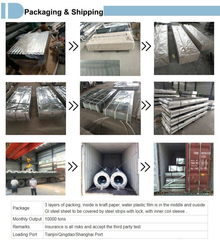 Roof Galvanized Corrugated Roofing Sheet