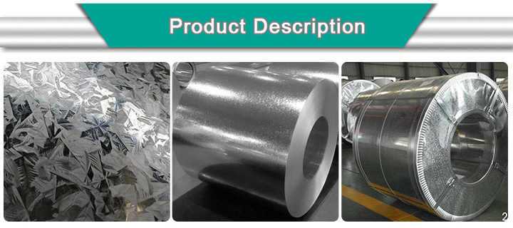 Dx51d Hot Dipped Galvanized Gi Steel Sheet for Building Materials