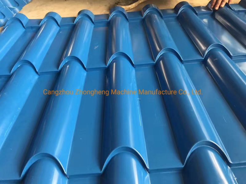 Galvanized Sheet Metal Manufacturing Machine for Roof Tile