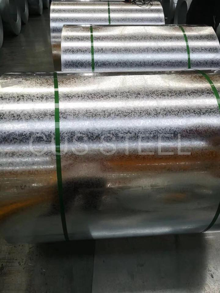 SGCC Regular Spangle Galvanized Steel Roll/Zero Spangle Gi Coil