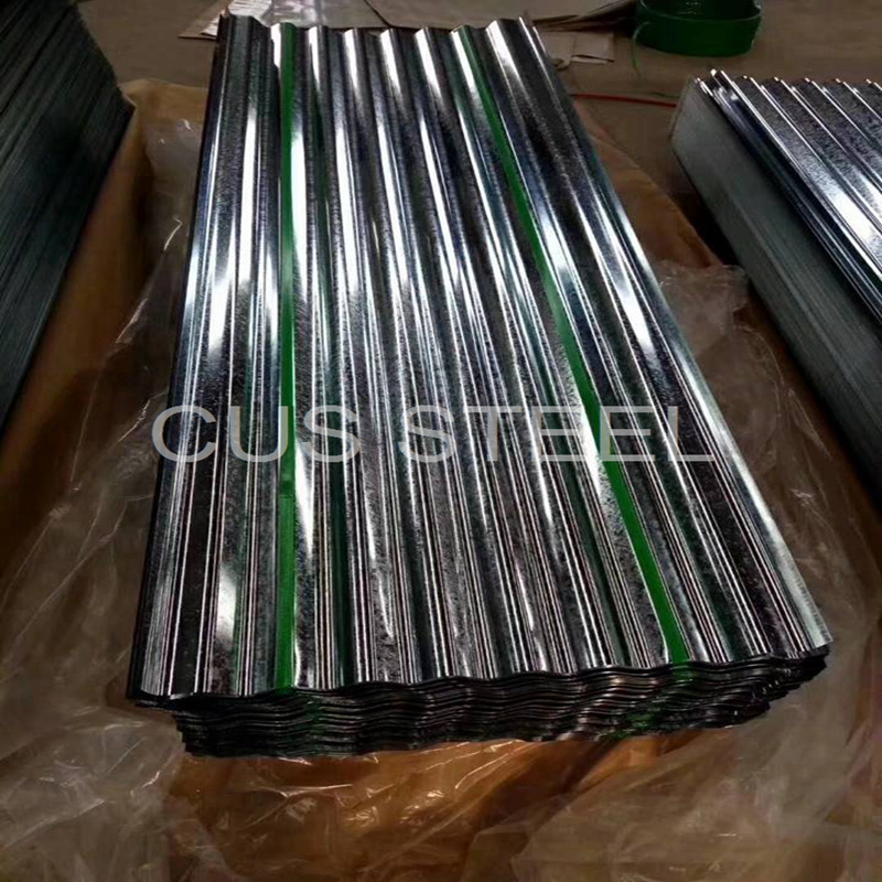 Zink Coated Water Waved Roof Top/Galvanized Wavy Steel Panel