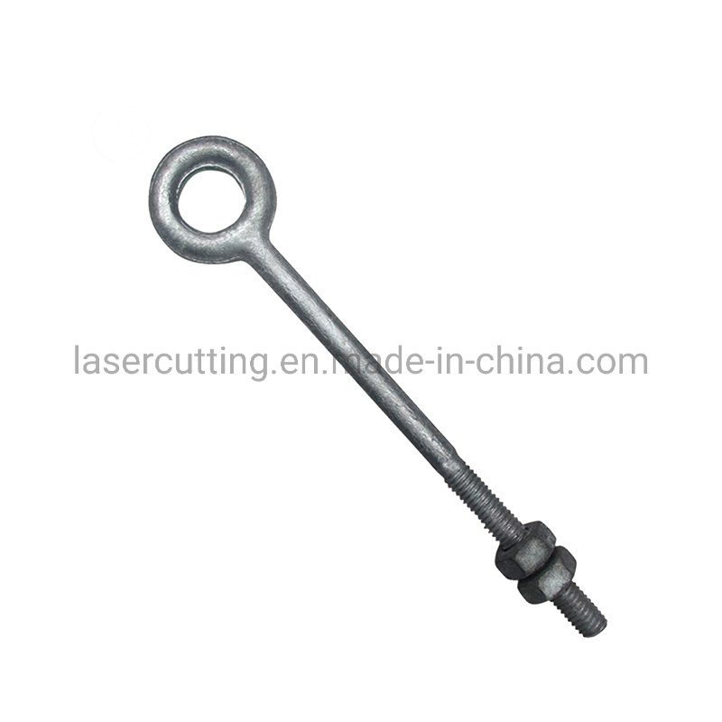 Hot DIP Galvanized Carbon Steel Forged Regular Nut Eye Bolt