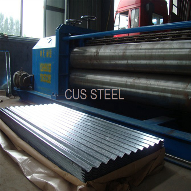 Galvanized Corrugated Metal Roofing Sheet/Zink Coating Wavy Tin Roof