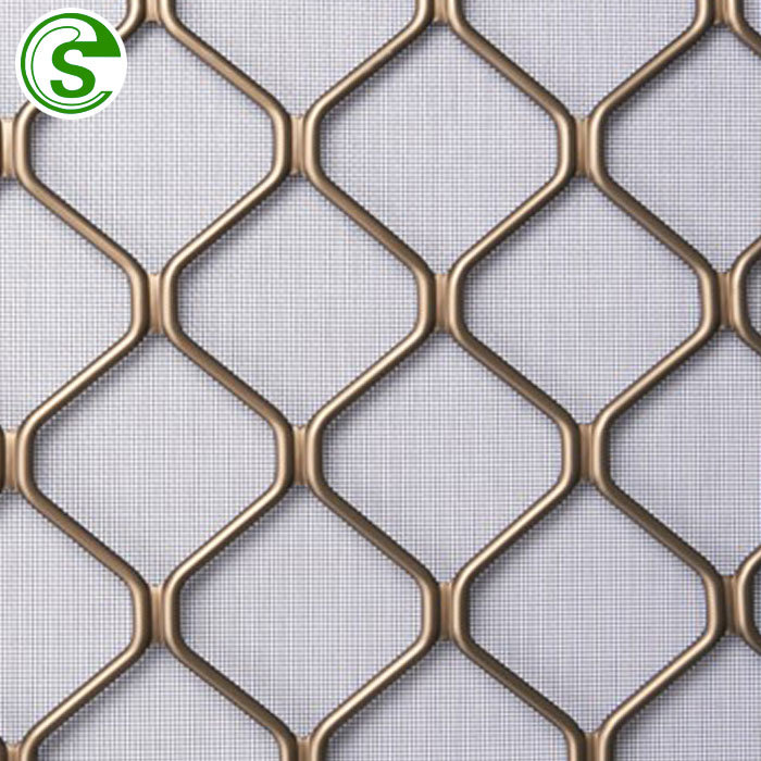 White/Black/Bronze Color Window Aluminum Grille Mesh Wholesaler