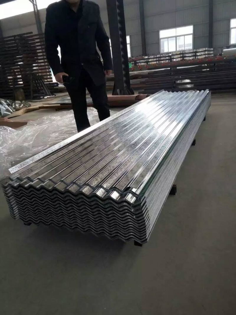 Galvanised Corrugated Sheet Metal Cladding/Waved Metal Roof