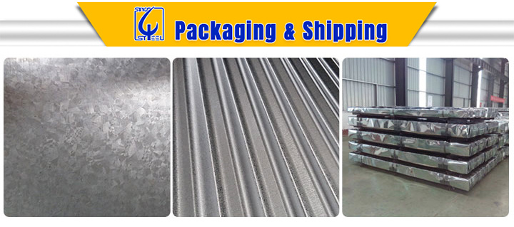 Thickness 0.13-1.2mm Galvanized Corrugated Metal Steel Sheet