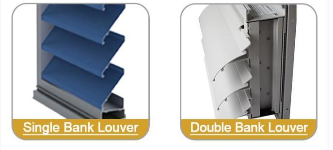 Adjustable Storm Proof Aluminum Louver Rainproof Aluminum Louver Blades