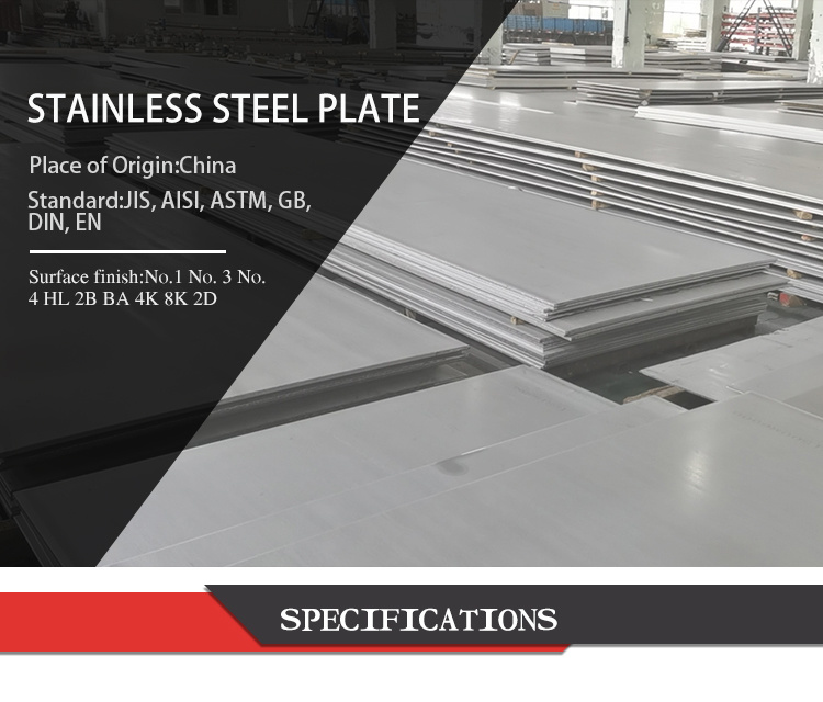 AISI ASTM Stainless Steel Plate Hot Rolled /Cold Rolled Plate