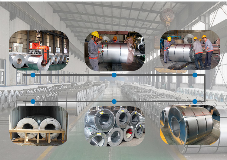 ASTM A792 Galvalume Steel Coil with Anti-Finger Steel Coil