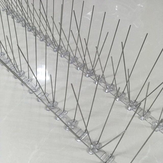 Custom Durable Galvanised Metal Anti Bird Spikes/ Metal Basic Galvanised Metal Bird Control Spike Roost Modification